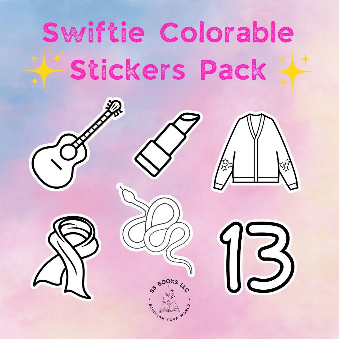 Blank Spaces - Eras Tour Inspired Coloring Book