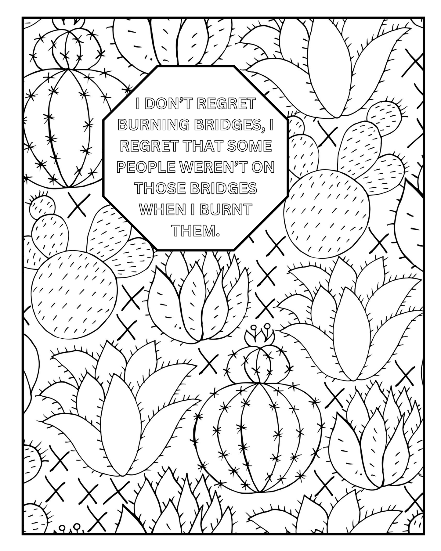 Sarcastic Humor Coloring Book
