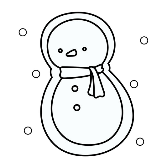 Christmas Cookies Mini Coloring Book