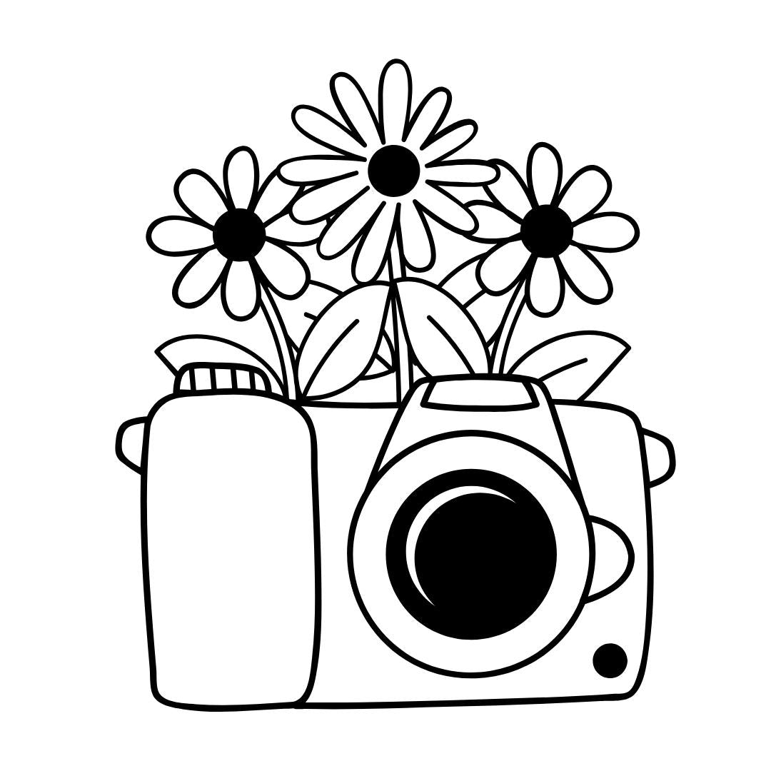 Floral Relaxation Coloring Book