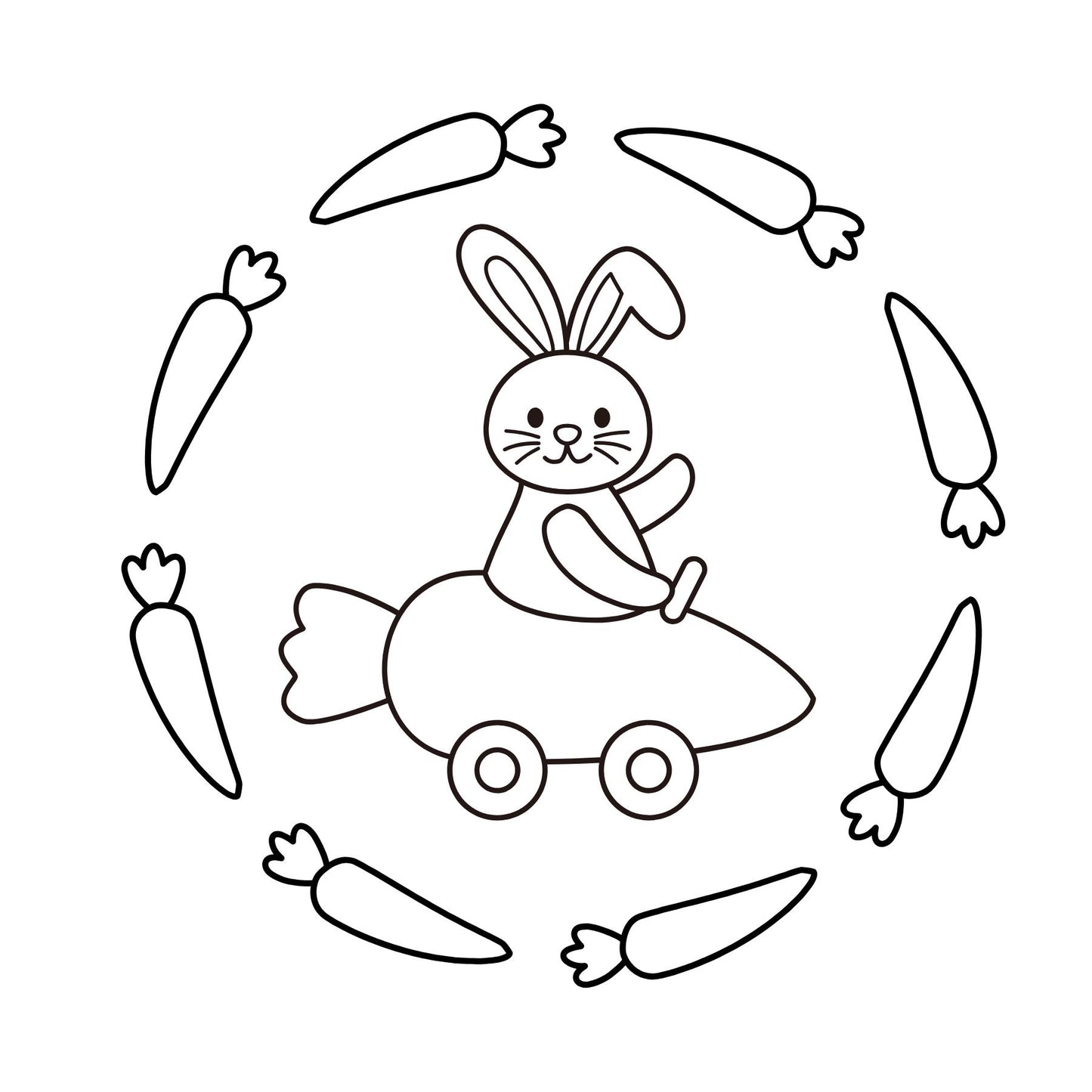 Easter Mini Coloring Book