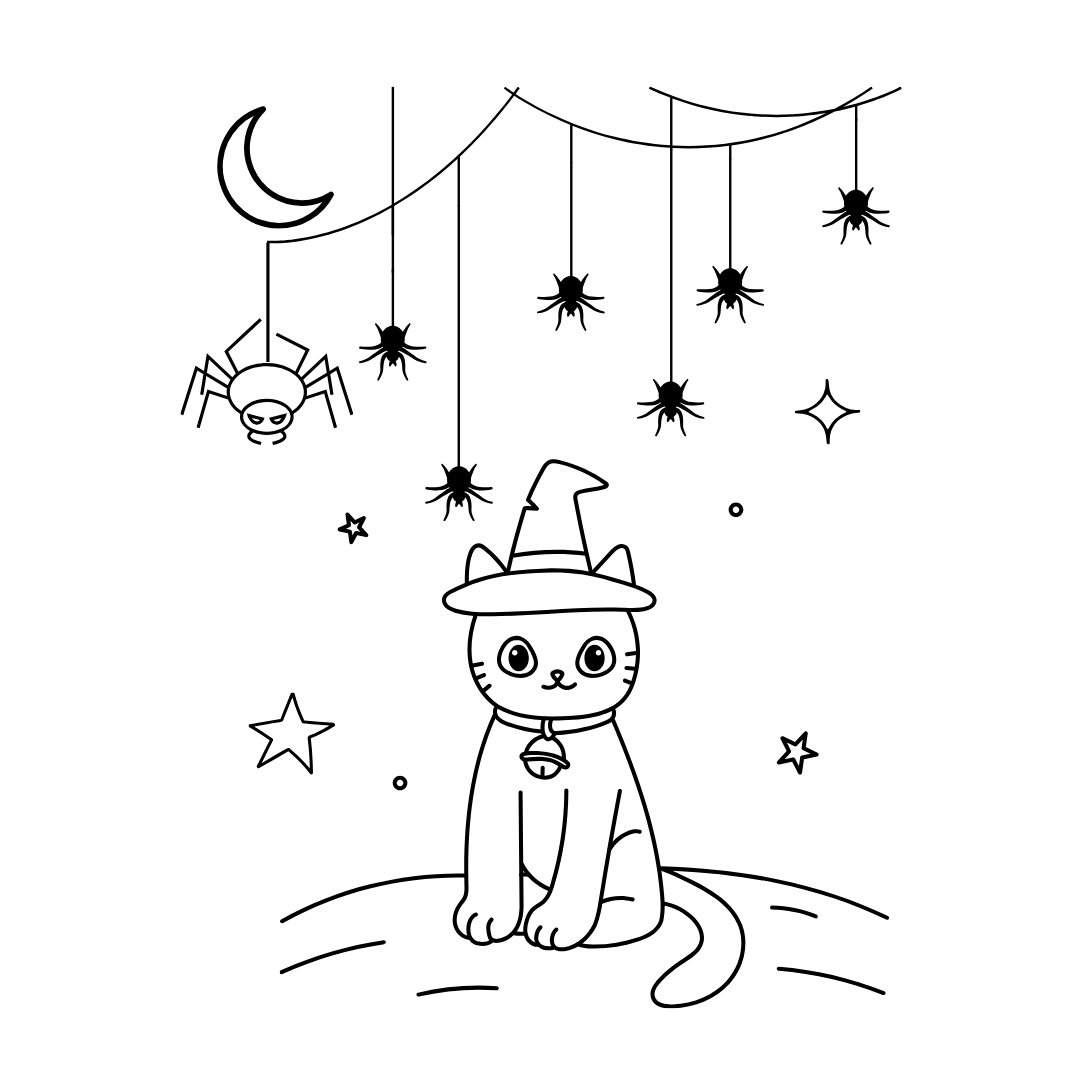 Halloween Coloring Book