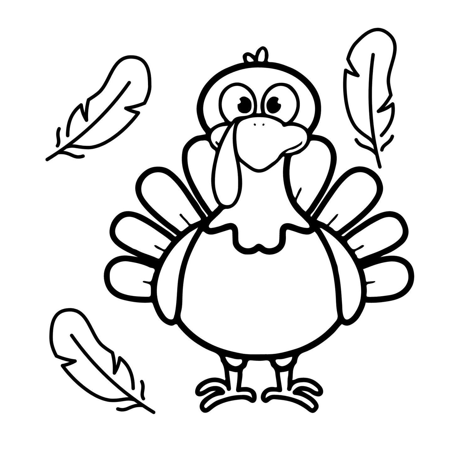 Thanksgiving Mini Coloring Book