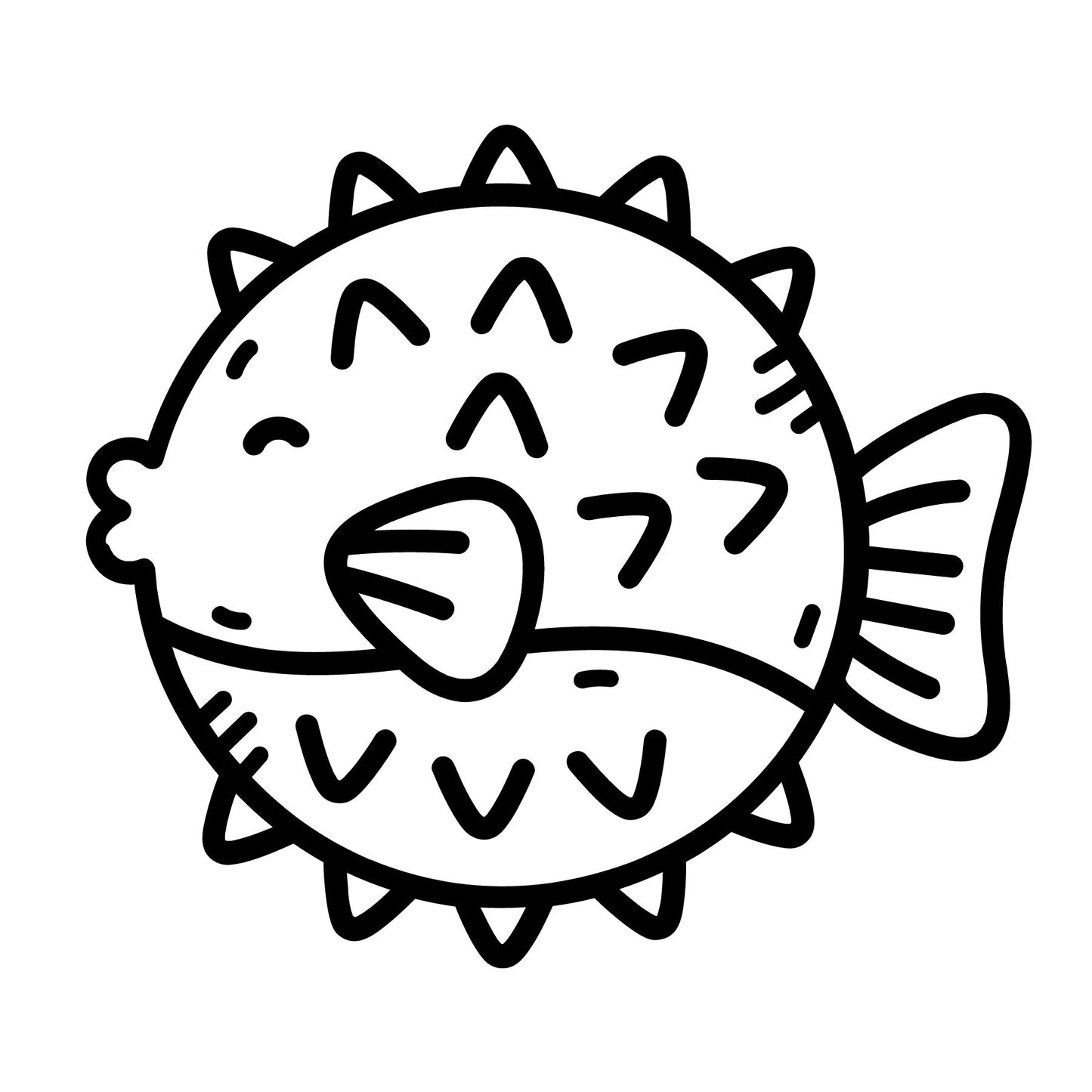 Under The Sea Mini Coloring Book