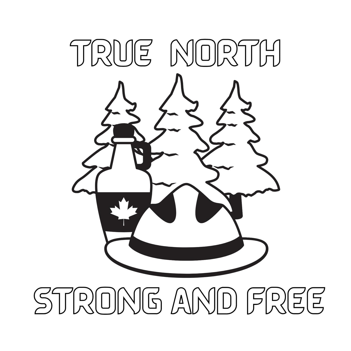 Canada Day Mini Coloring Book