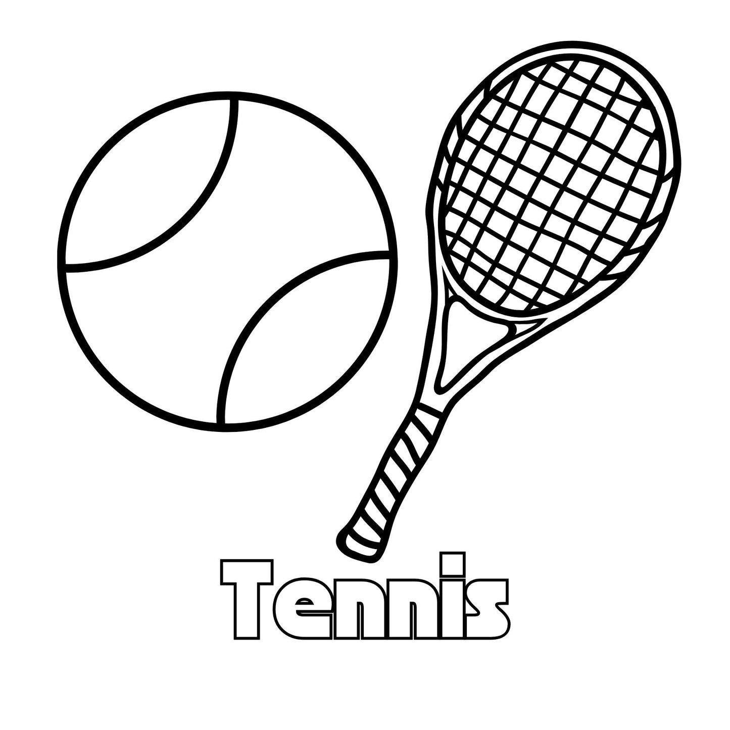 Sports Mini Coloring Book