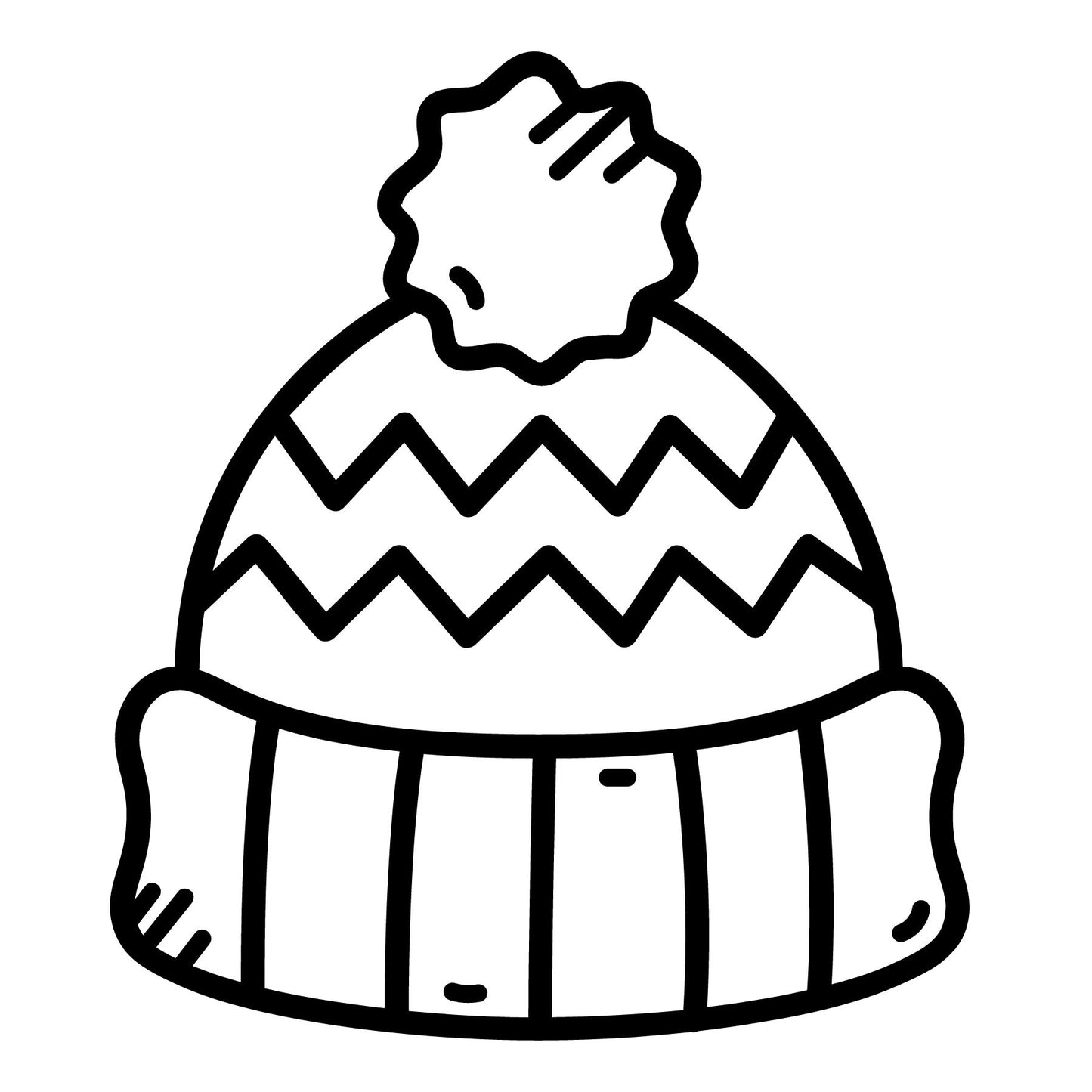 Hats Mini Coloring Book