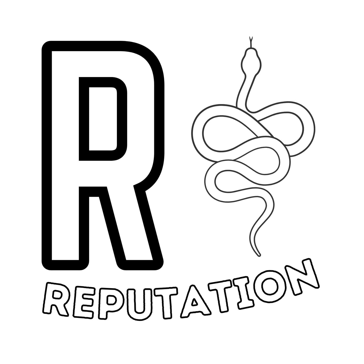 Swiftie ABCs Mini Coloring Book