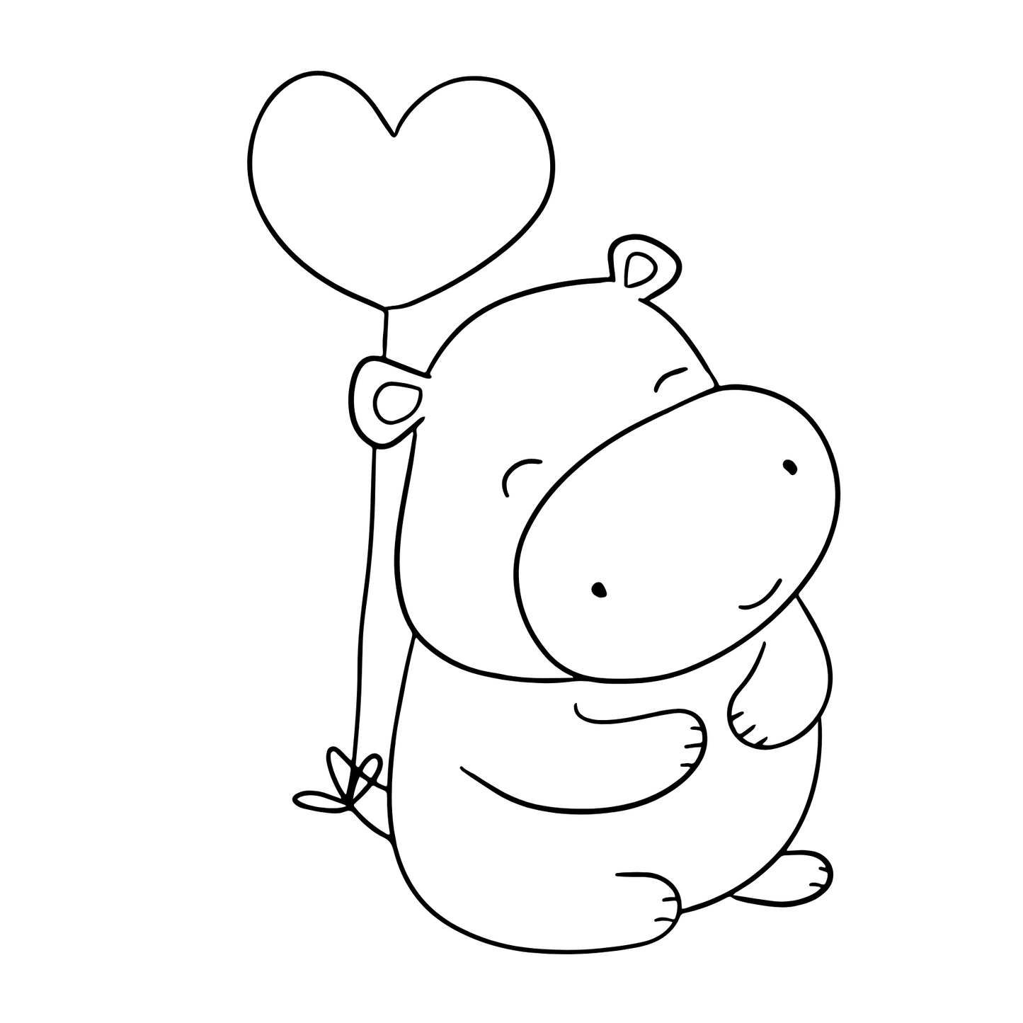 Baby Animals Mini Coloring Book