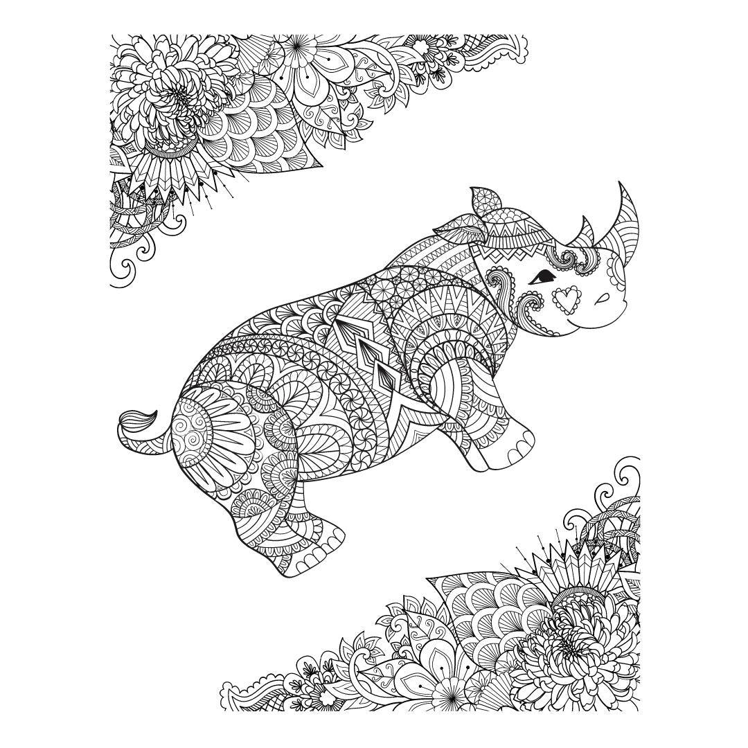 Nature Mandalas Coloring Book