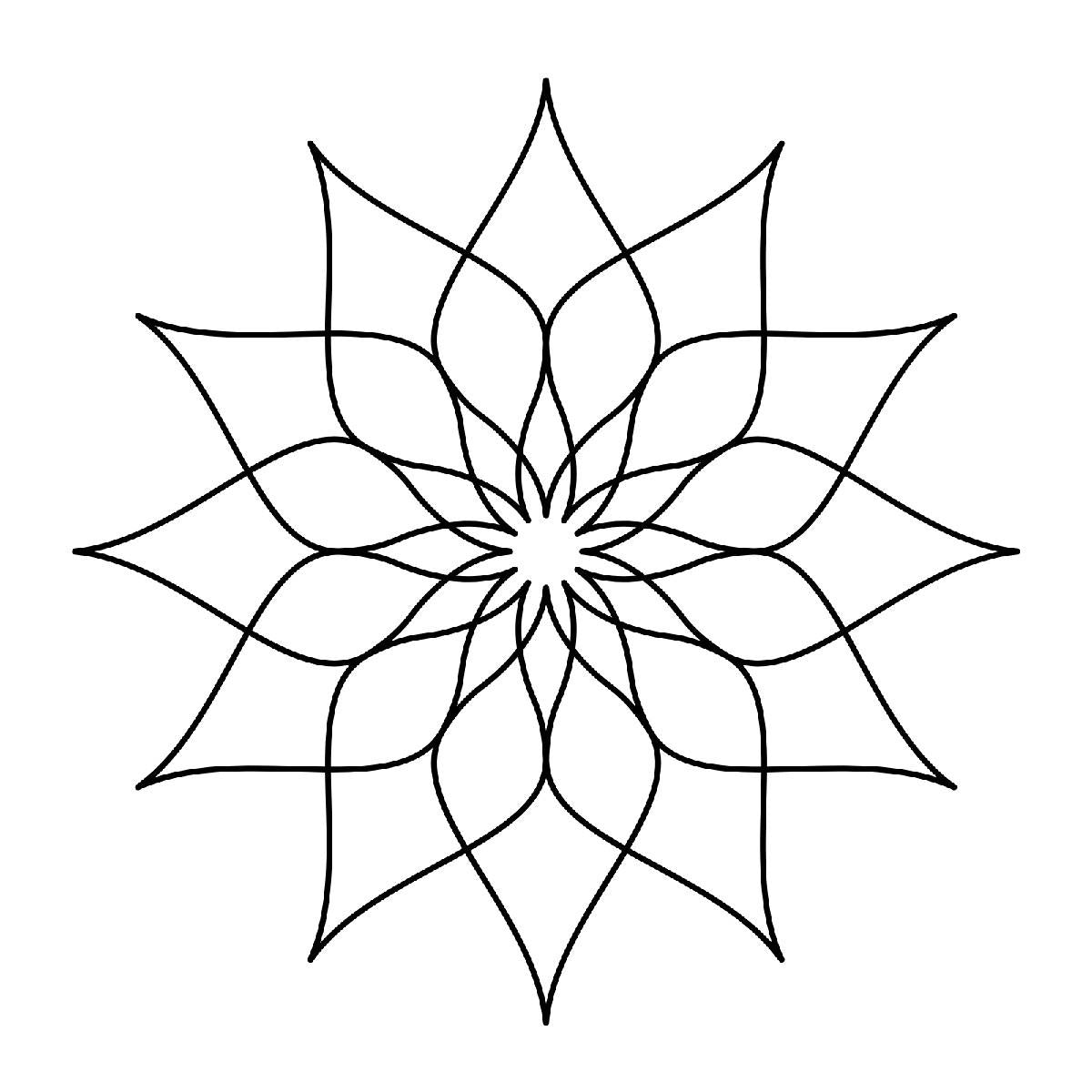 Simple Mandalas Coloring Book