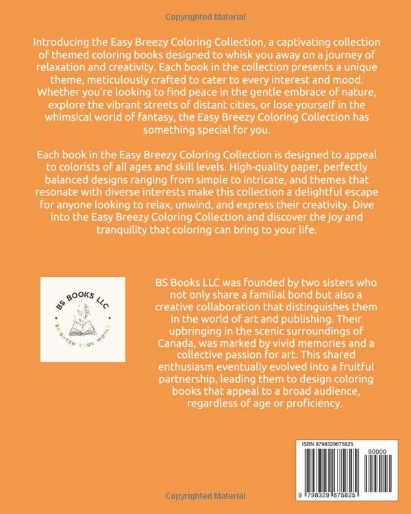 Floral Relaxation Coloring Book