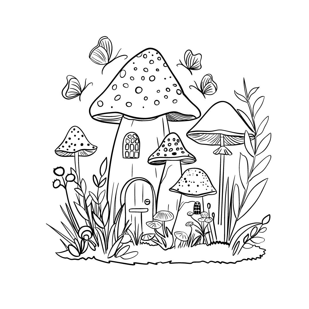 Warm & Cozy Autumn Coloring Book