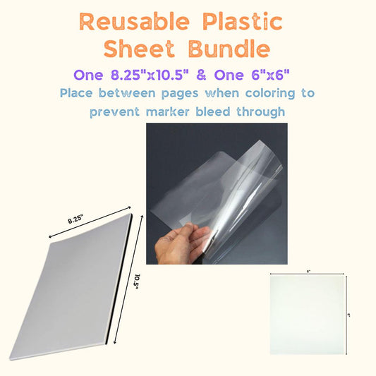 Reusable Plastic Sheets Bundle