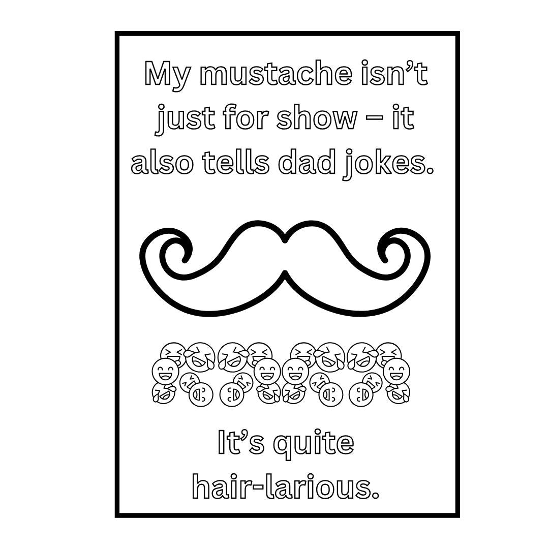 Dad Jokes That Will Make You LOL - A Funny Adult Coloring Book