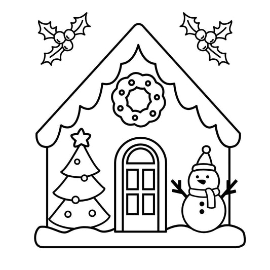 Cute & Comfy Christmas Coloring Book