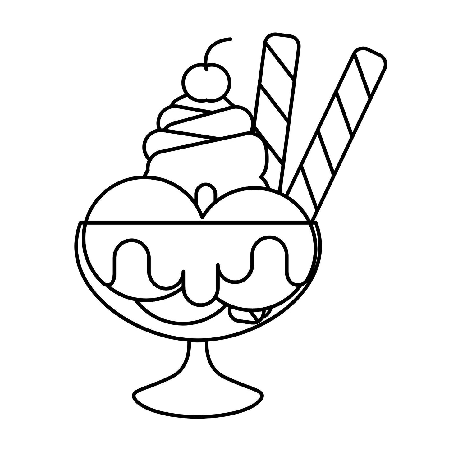 Desserts Mini Coloring Book