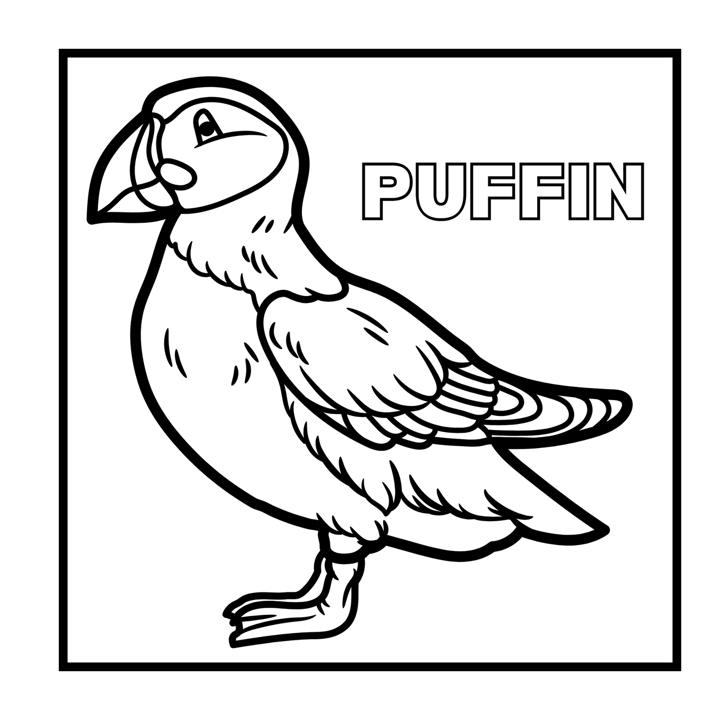 Birds Mini Coloring Book