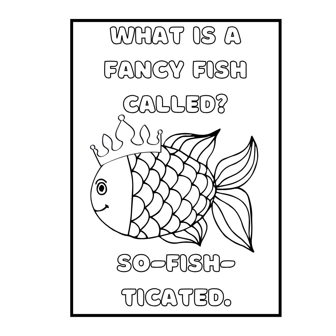 Dad Jokes That Will Make You LOL - A Funny Adult Coloring Book