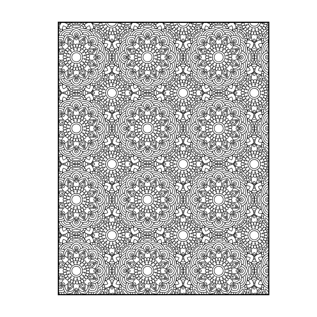 Kaleidoscope Coloring Book