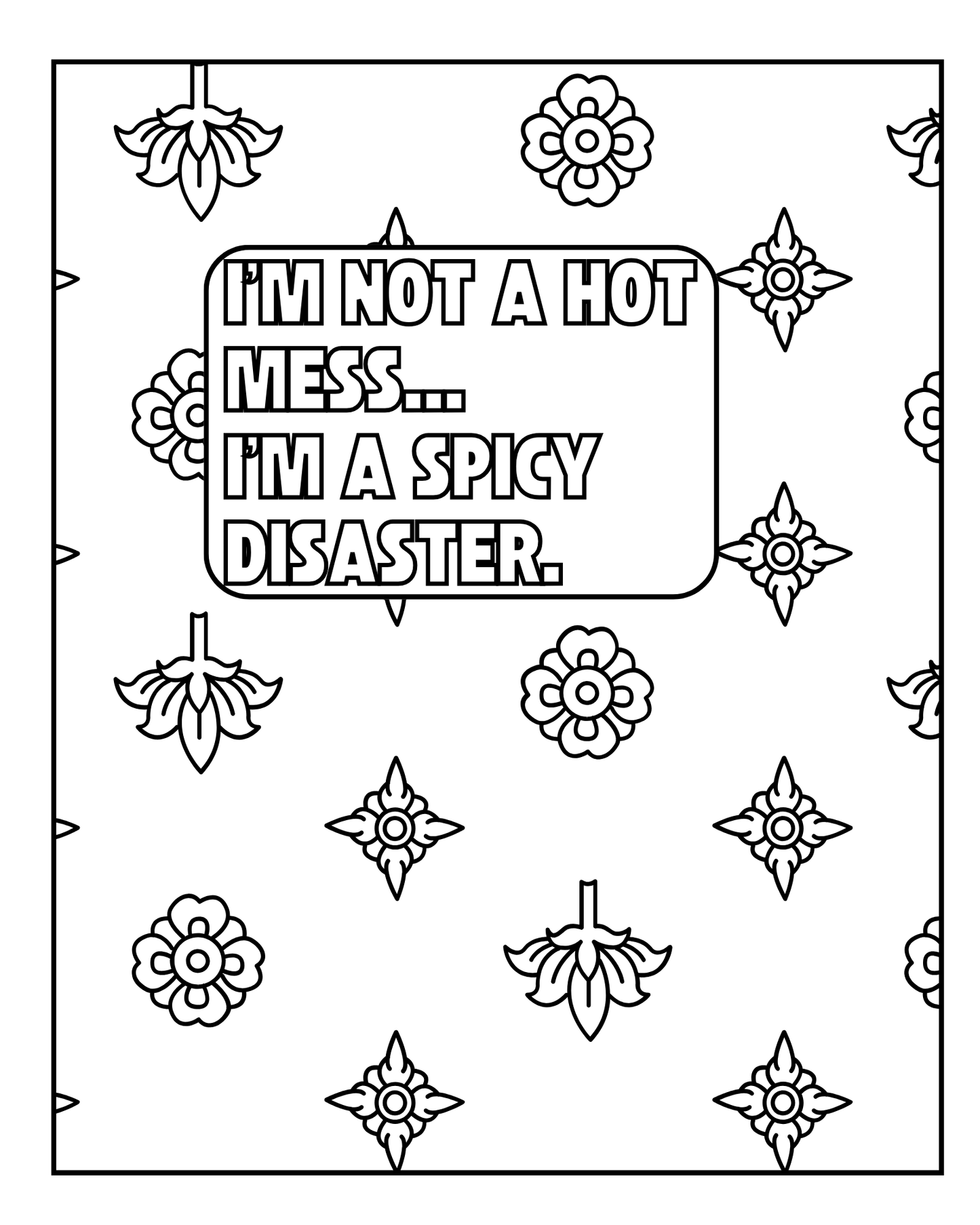 Sarcastic Humor Coloring Book
