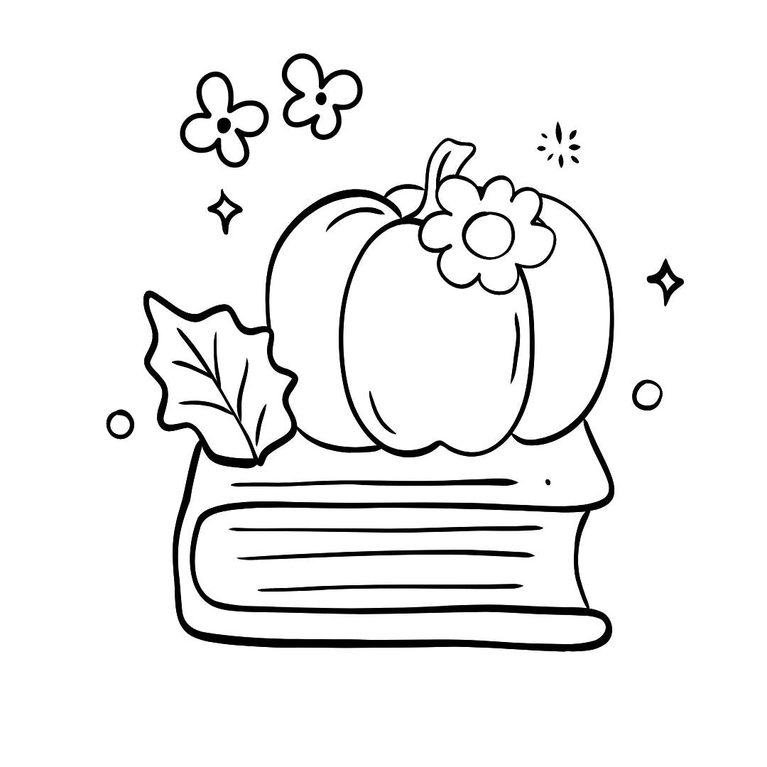 Warm & Cozy Autumn Coloring Book