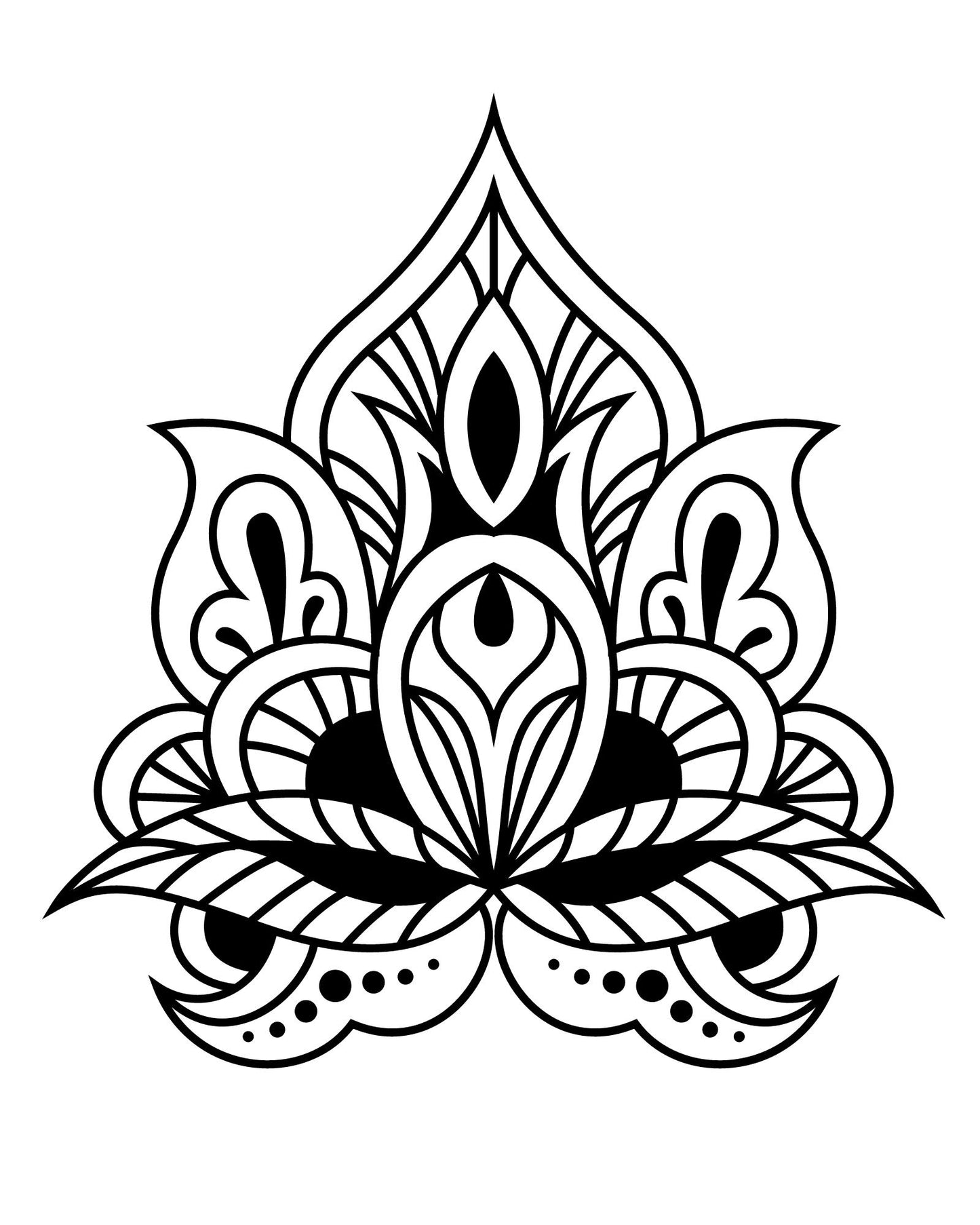 Simple Mandalas Coloring Book