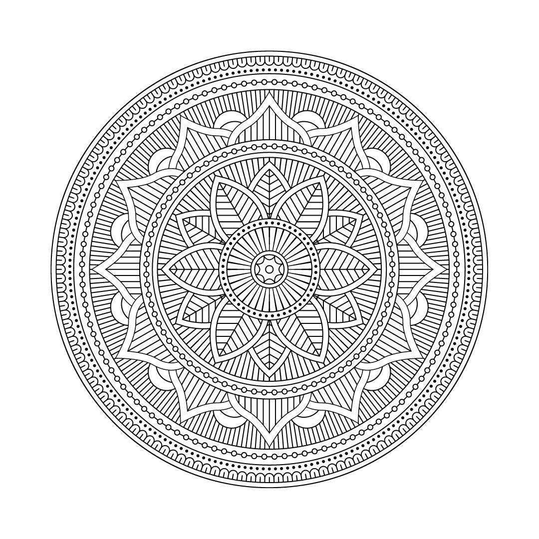 Mandalas Coloring Book