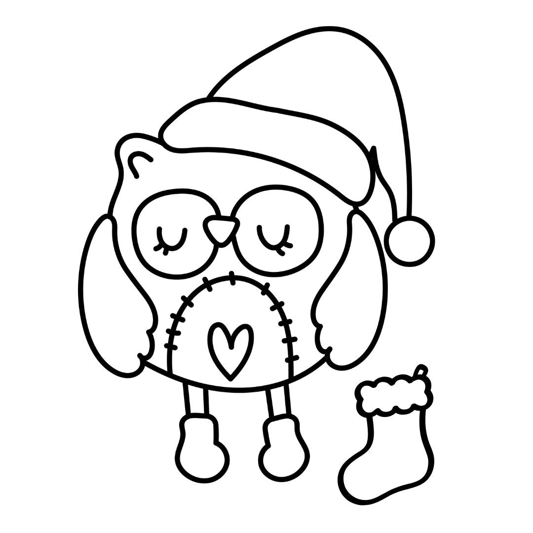 Cute & Comfy Christmas Coloring Book