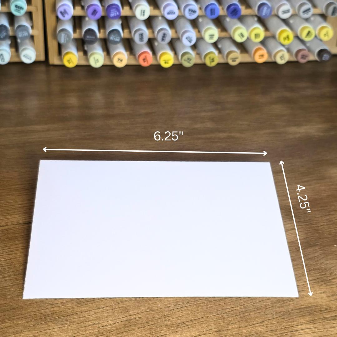 Birds Card Set - Cards YOU Color