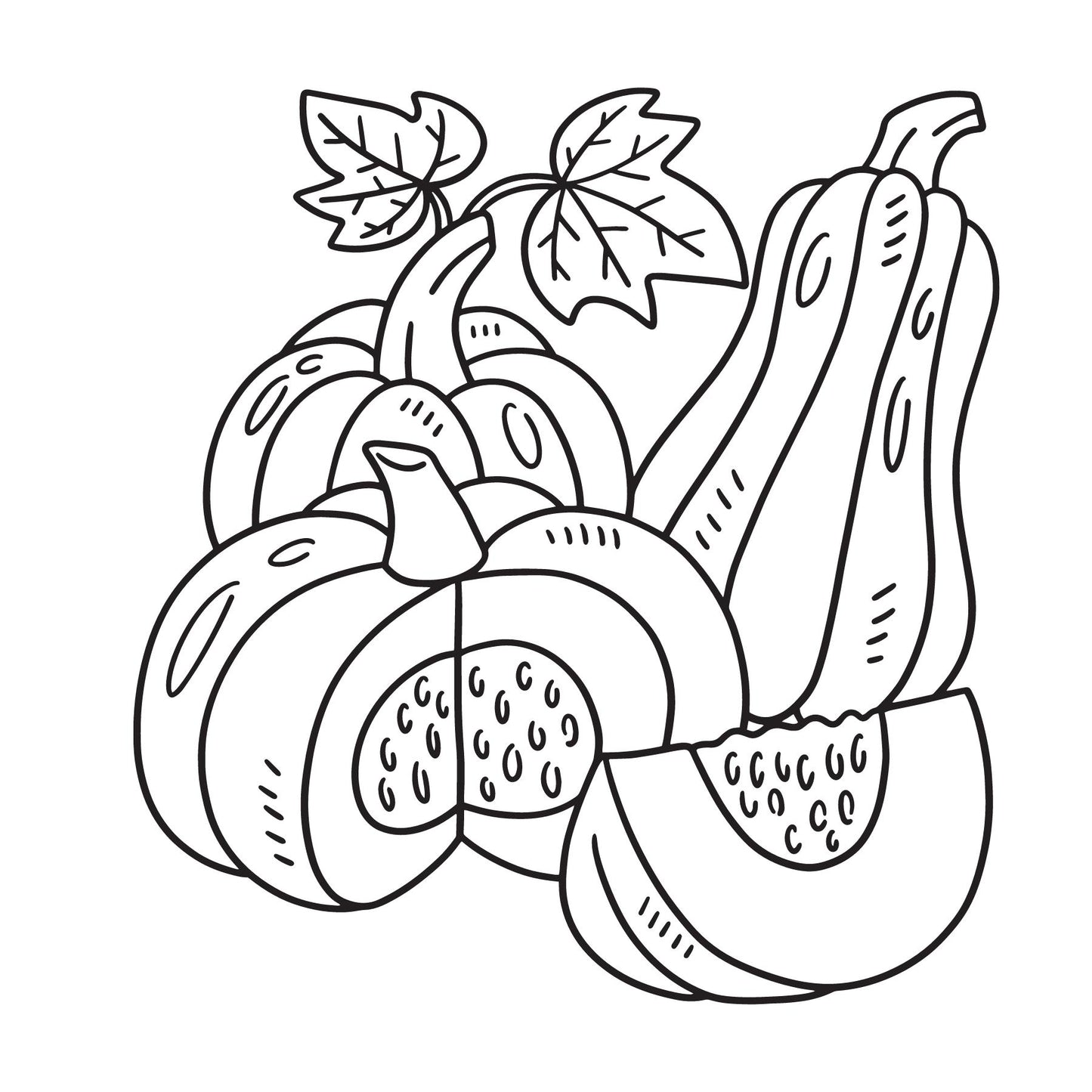 Thanksgiving Mini Coloring Book