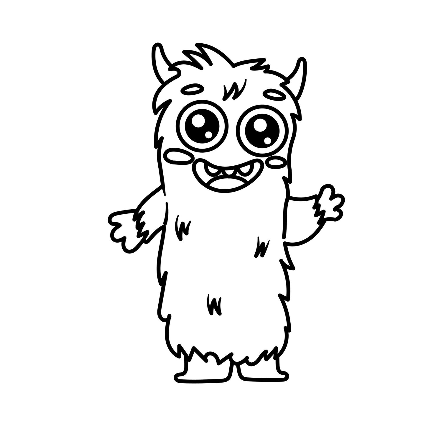 Monsters Mini Coloring Book