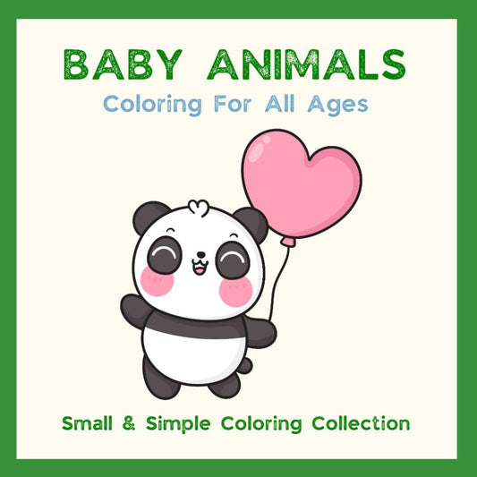 Baby Animals Mini Coloring Book