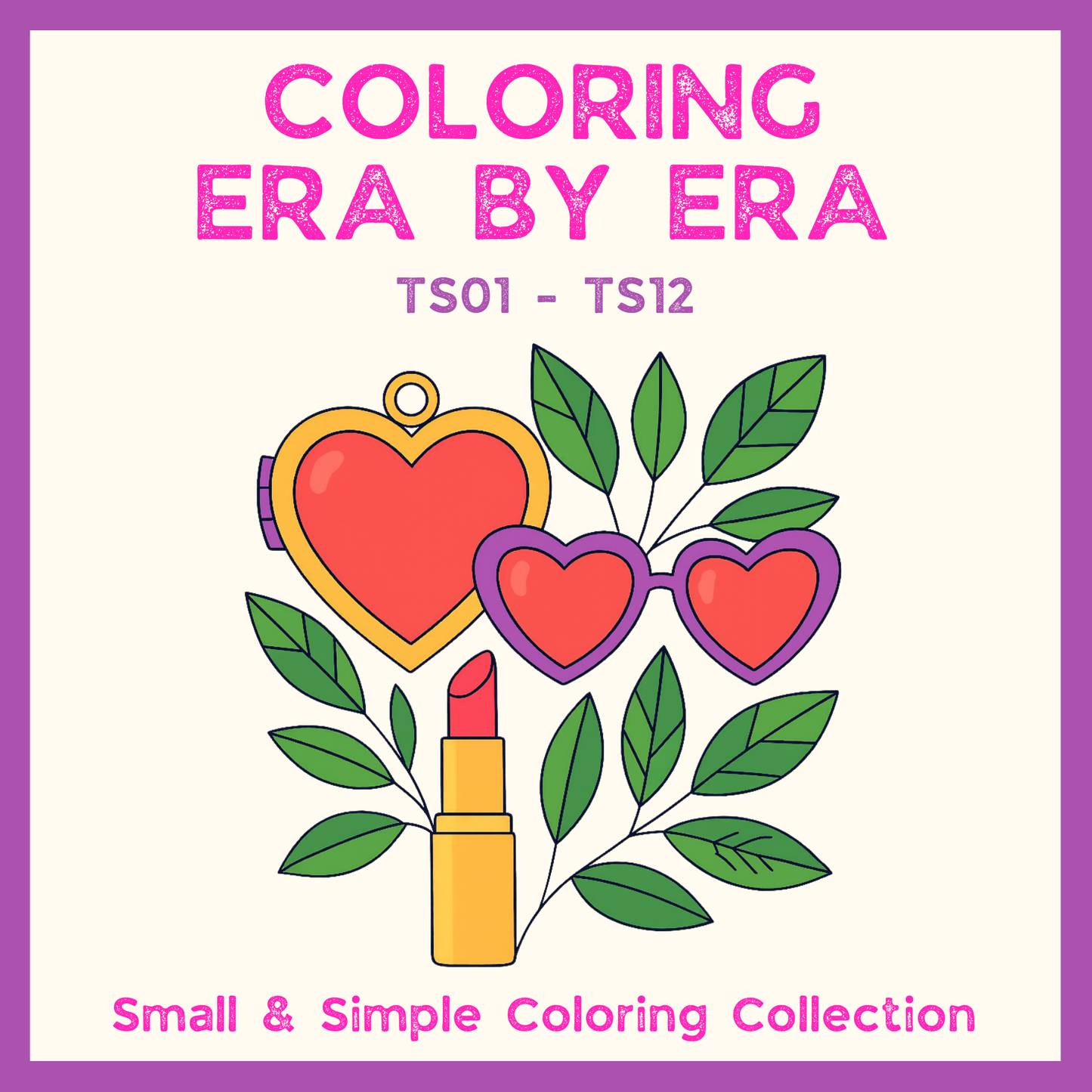 Choose 3 Mini Coloring Books Bundle