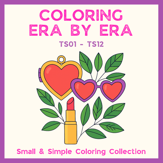 Coloring Era By Era Mini Coloring Book