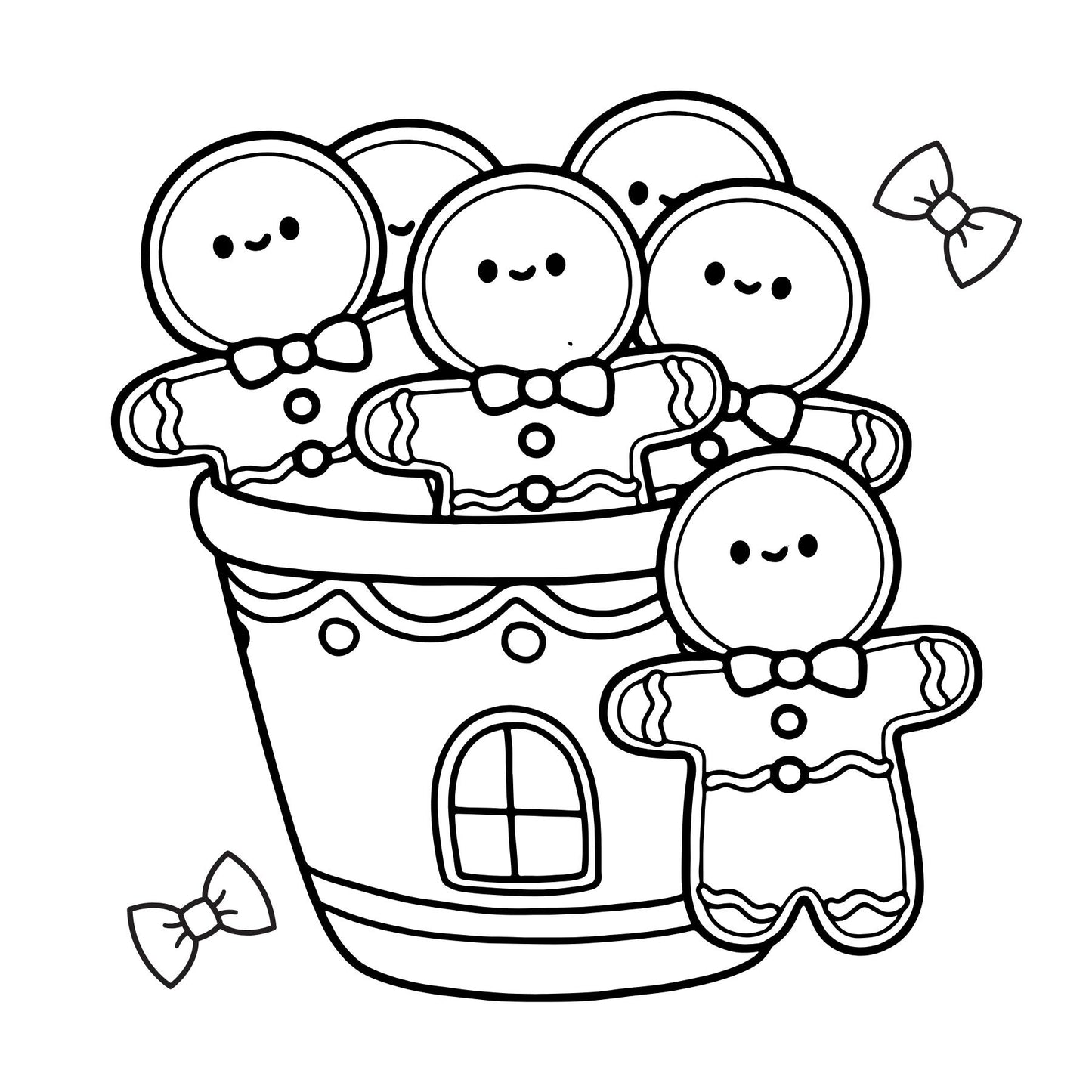 Christmas Coloring Books Bundle