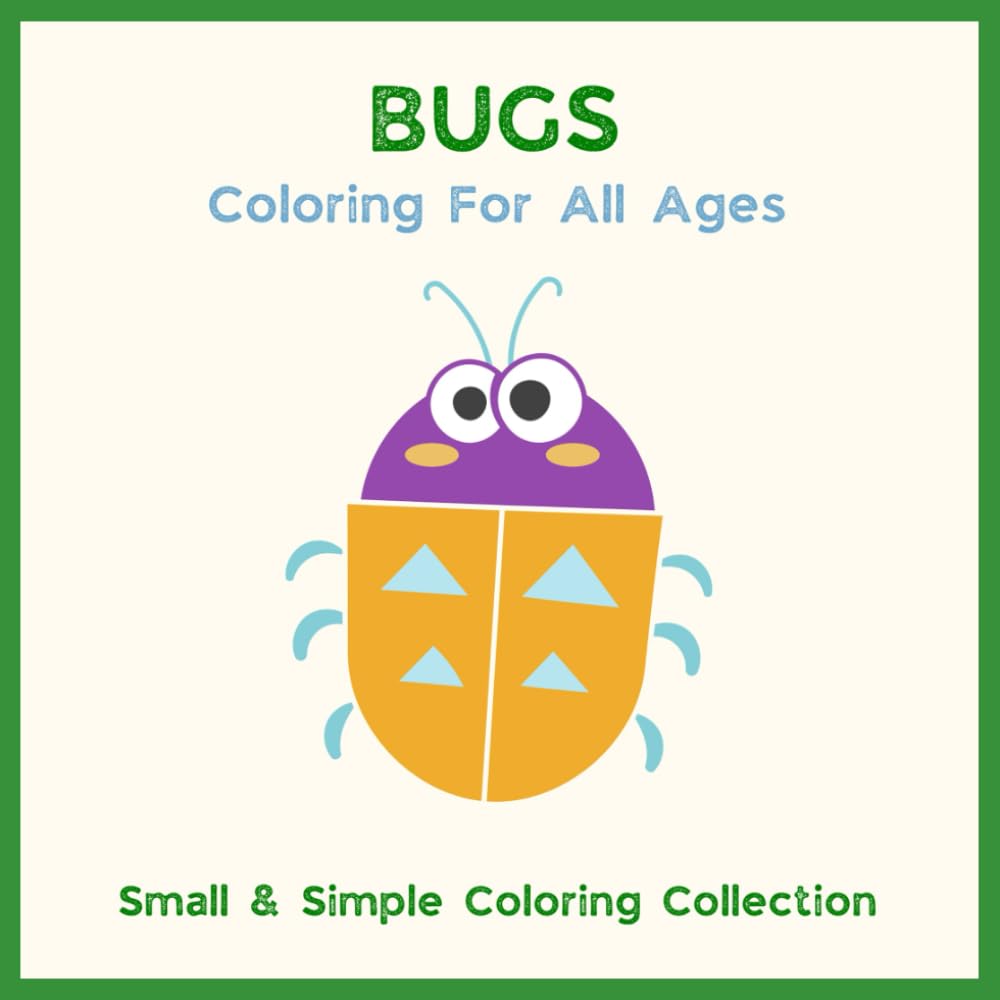Bugs Mini Coloring Book