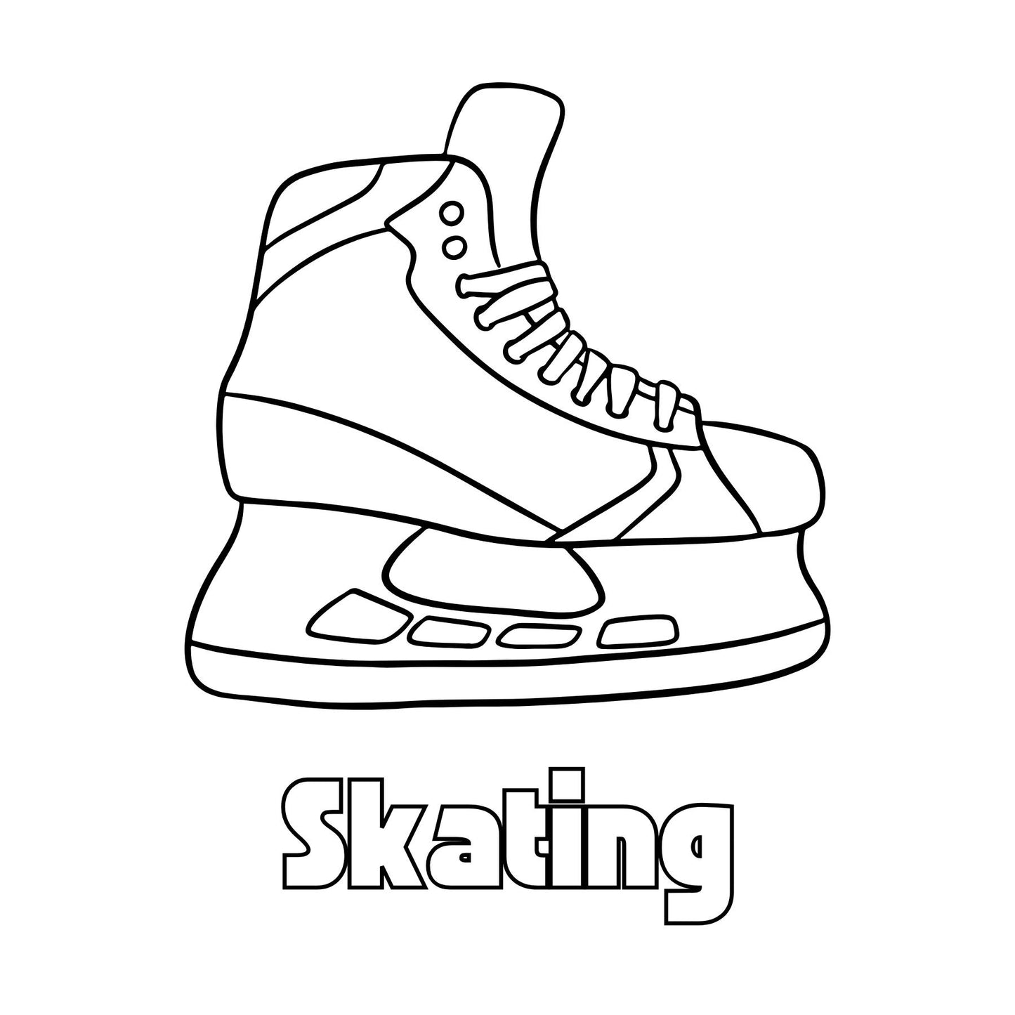 Sports Mini Coloring Book