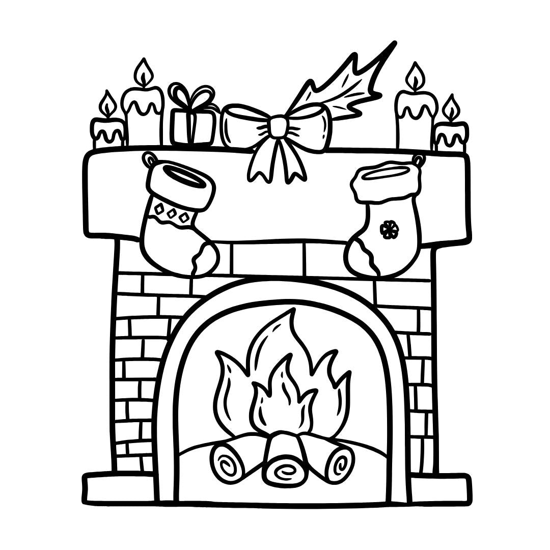 Christmas Coloring Books Bundle