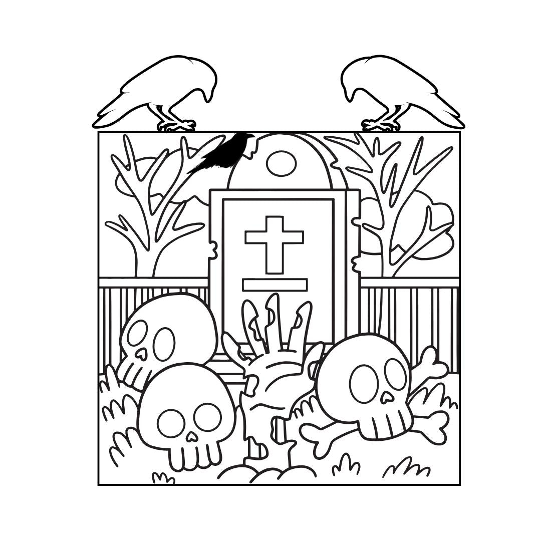 Halloween Coloring Book