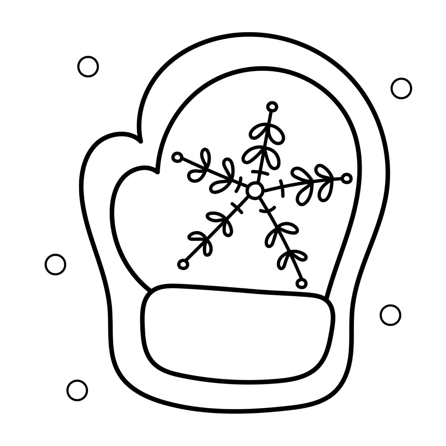 Christmas Cookies Mini Coloring Book