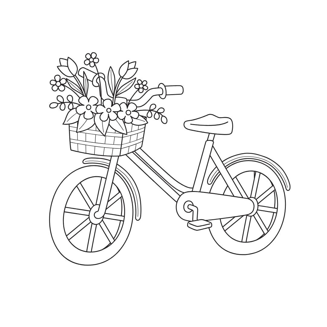 Floral Relaxation Coloring Book