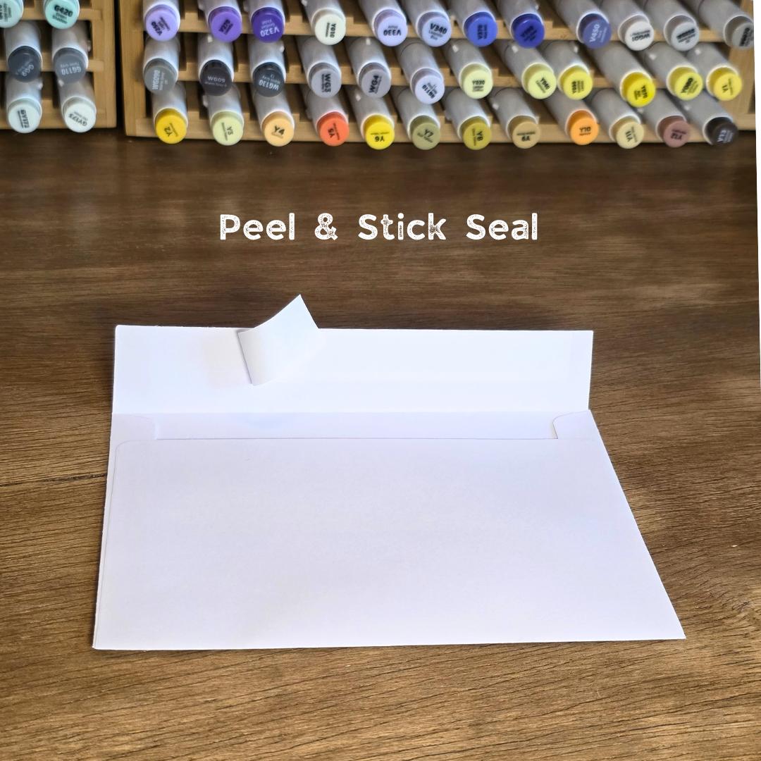 Floral Card Set - Cards YOU Color