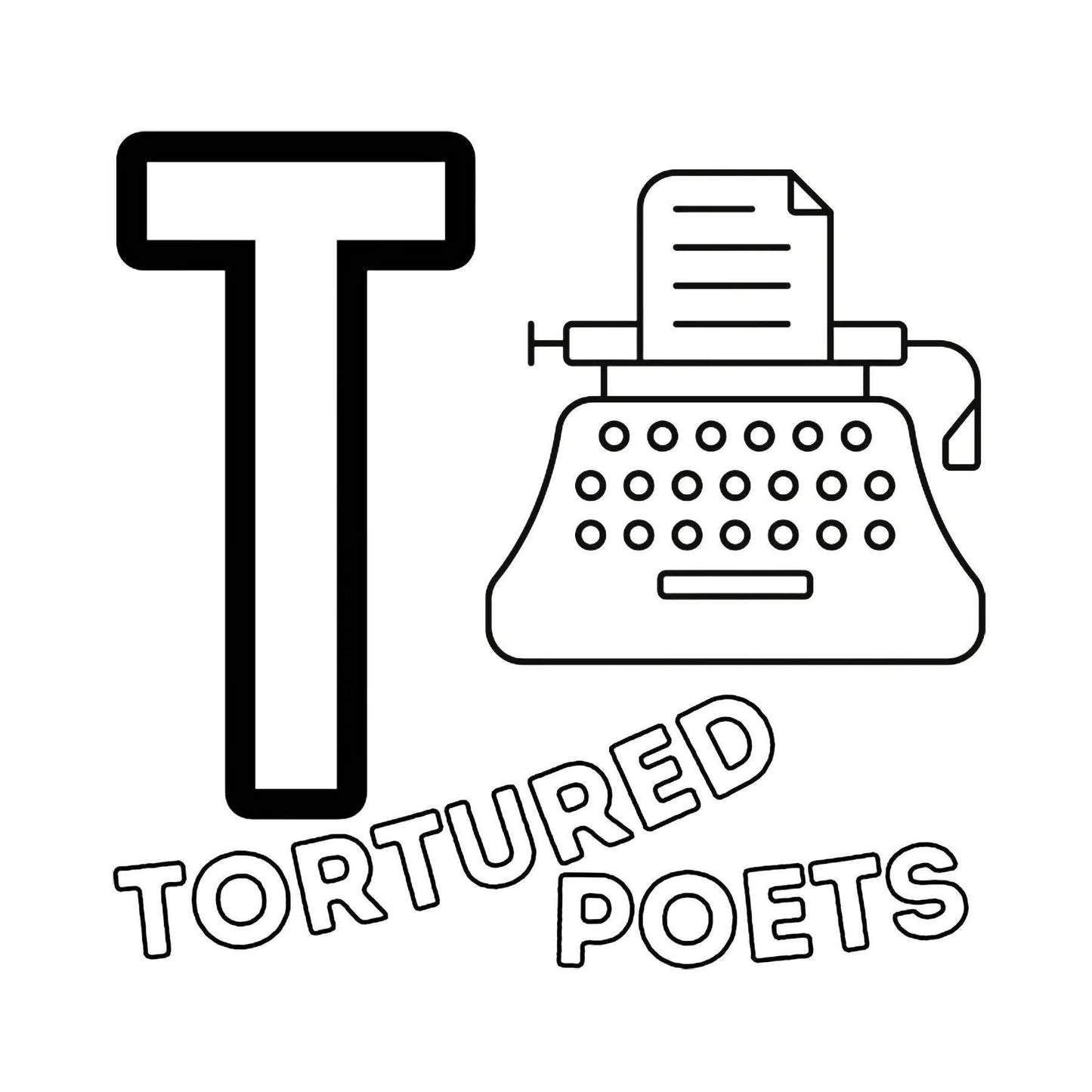 Swiftie ABCs Mini Coloring Book