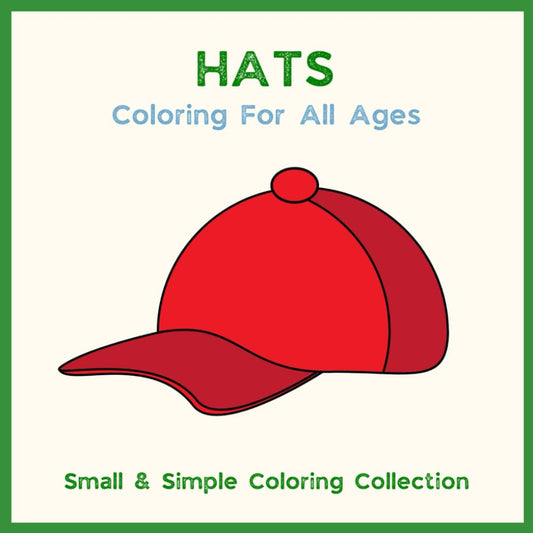 Hats Mini Coloring Book