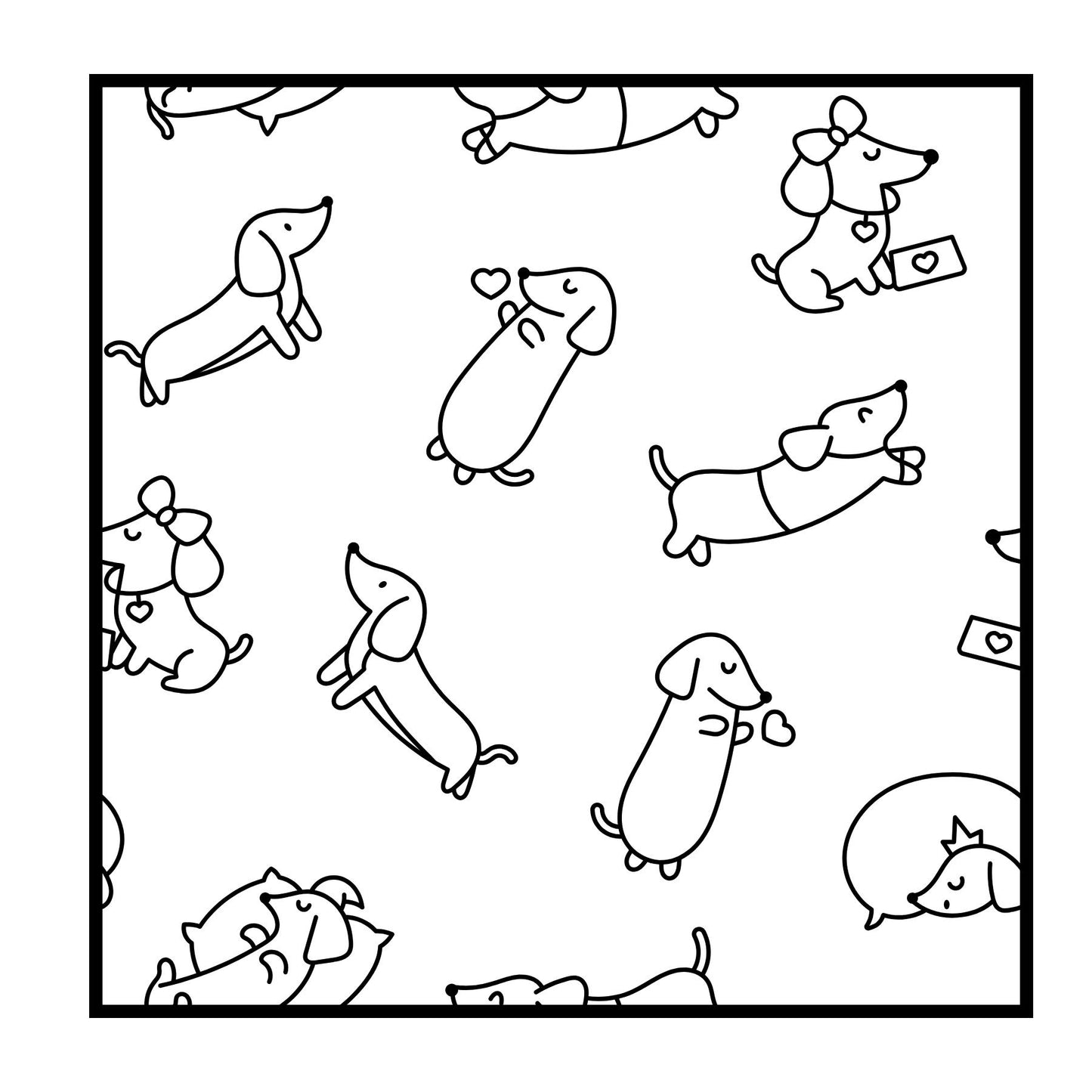 Patterns Mini Coloring Book