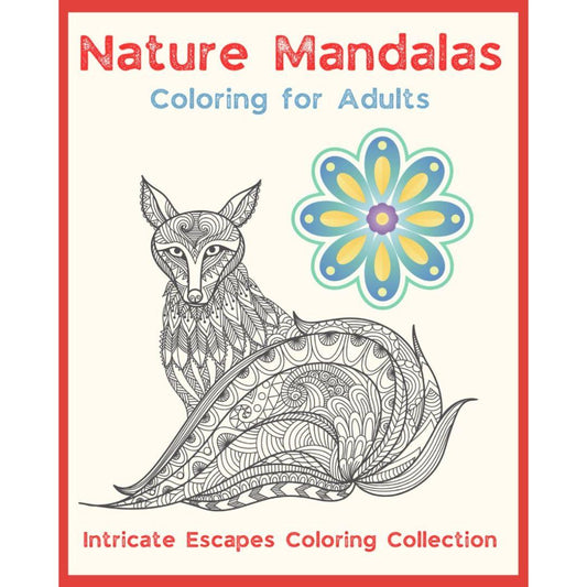 Nature Mandalas Coloring Book