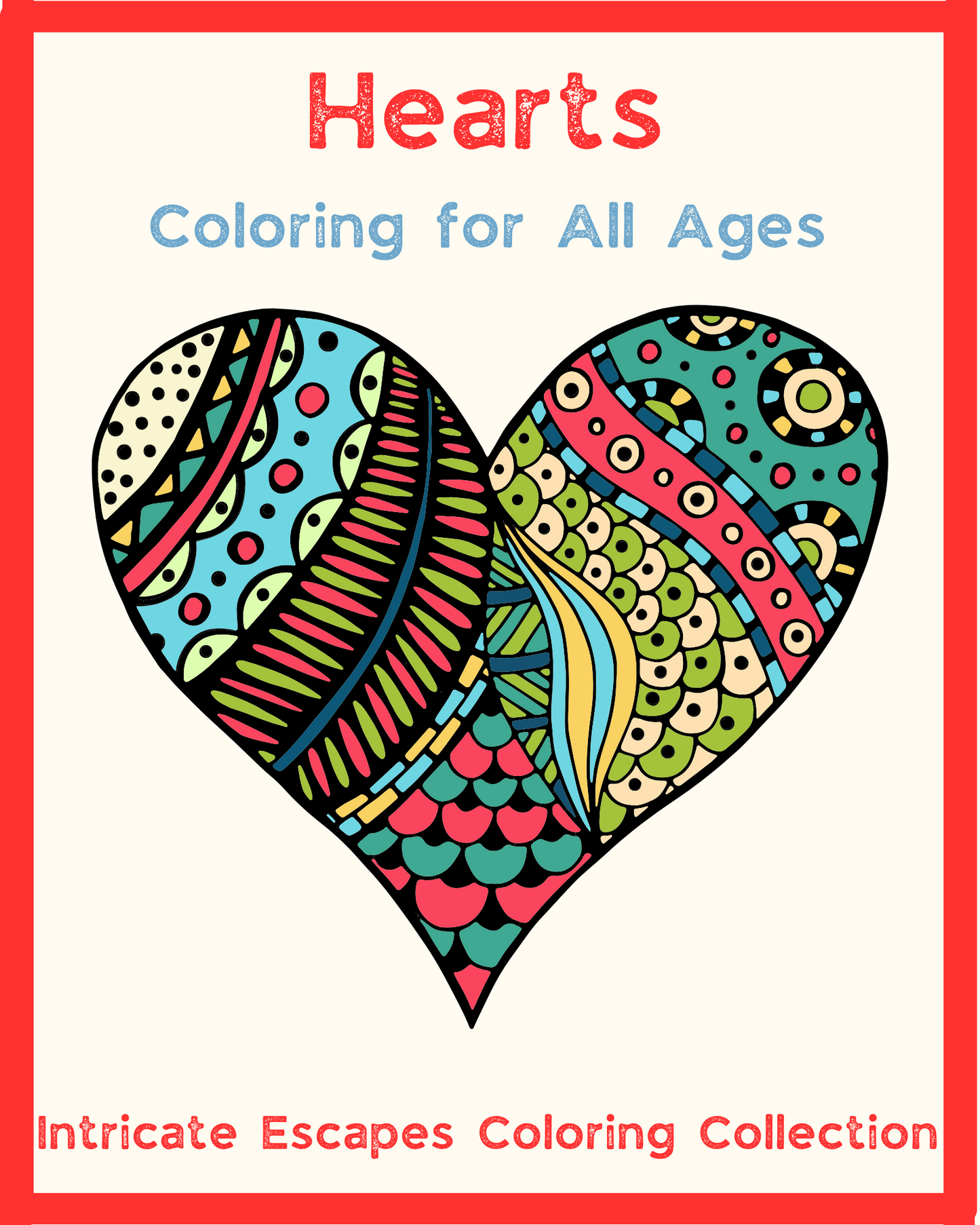 Choose THREE 8"x10" Coloring Books Bundle